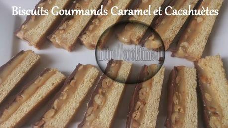 Biscuits Gourmands Caramel et cacahuètes au Thermomix 9