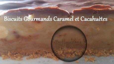 Biscuits Gourmands Caramel et cacahuètes au Thermomix 7