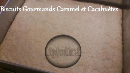 Biscuits Gourmands Caramel et cacahuètes au Thermomix 5