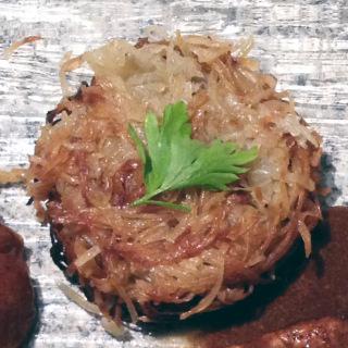 Pommes de terre paillasson au four