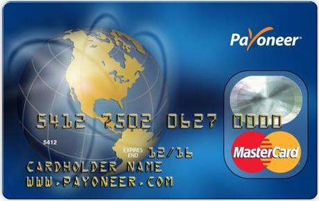 Obtenez une carte de débit prépayée Payoneer MasterCard® et un bonus de $25 directement déposé sur celle-ci