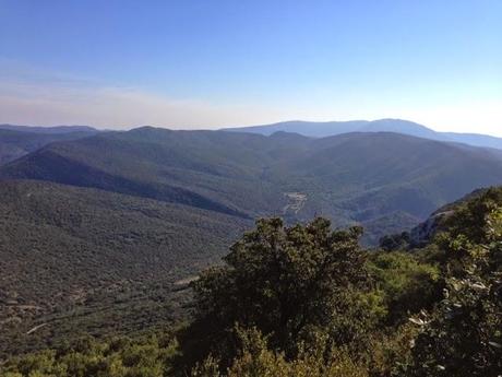 Au dessus des Corbières, Peyrepertuse