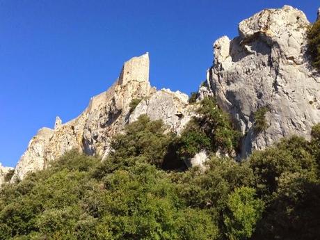 Au dessus des Corbières, Peyrepertuse