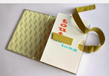 Livre accordéons et autres reliures de David Cauwe