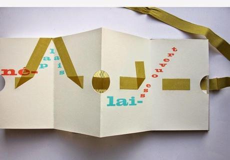 Livre accordéons et autres reliures de David Cauwe