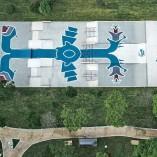 Templo Mayor: le skatepark mélant graphisme et culture