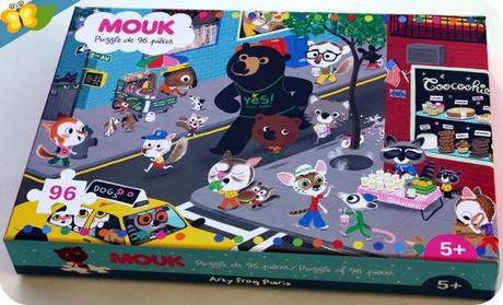 puzzle Mouk de 96 pièces par Petit Jour Paris