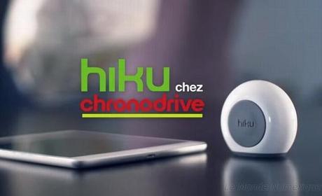 Hiku, l’objet connecté pour aider à faire ses courses sur Chronodrive