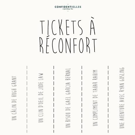 tickets a reconfort femme