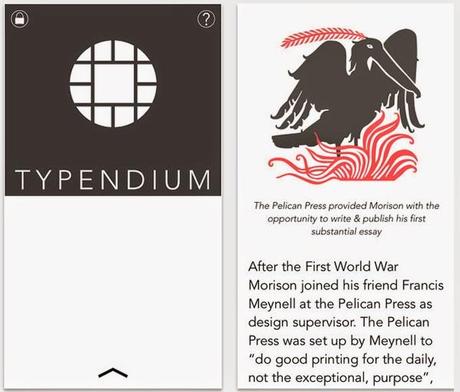 Typendium, une app sur l'histoire des typos