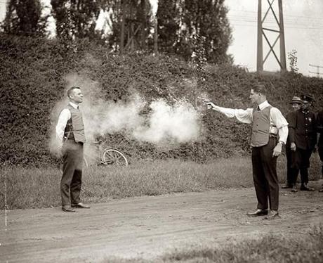 Testing-of-new-bulletproof-vests-1923
