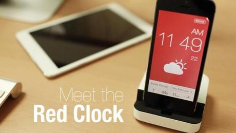 Red Clock, l'application qui customise l'heure sur votre iPhone est gratuite