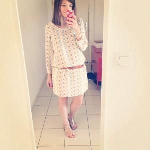 Robe Nice Things, Ceinture Des Petits Hauts, Sandales New Look