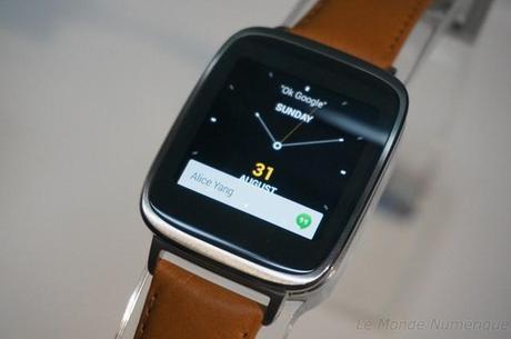 IFA 2014 : Asus dévoile officiellement sa montre connectée ZenWatch