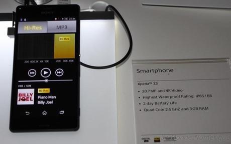 IFA 2014 : Sony dévoile officiellement les smartphones Xperia Z3, Xperia Z3 Compact et l’Xperia Z3 Compact Tablet
