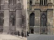 Face latérale tour nord deux premières travées