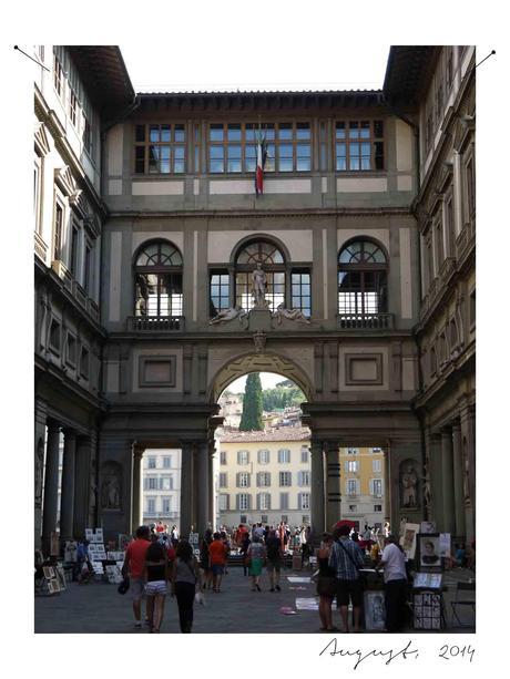 piazzale degli uffizi Florence, acte 3