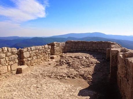 Château de Peyrepertuse - fin du voyage