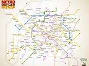 plan métro burgers Paris