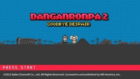Danganronpa : Goodbye Despair - écran titre