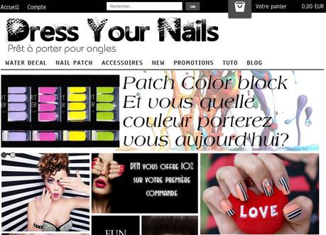 Décorez vos ongles à petit prix avec Dressyournails.fr