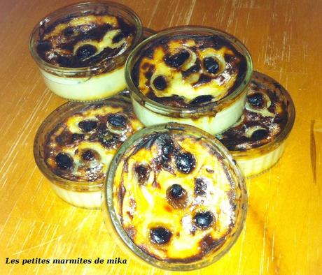 Flan aux raisins