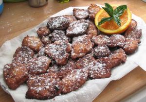 Frittelles de ricotta (Les cutuminis)