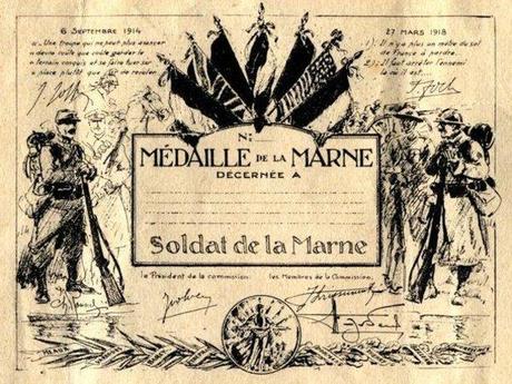 1937 Hôtel de Ville de MEAUX - Medaille de la Marne decernée à Maurice DENONCIN