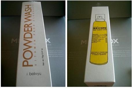 Nettoyant en poudre et lotion