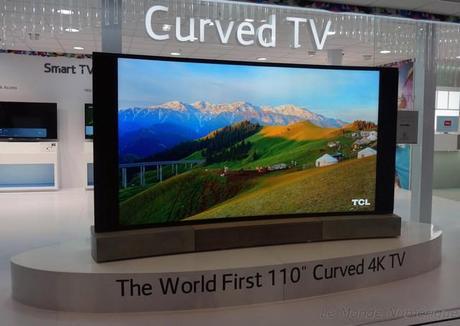 IFA 2014 : TCL commercialise la plus grande télévision Ultra HD incurvée au monde