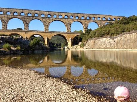 Pont du Gard et souvenirs d'aujourd'hui