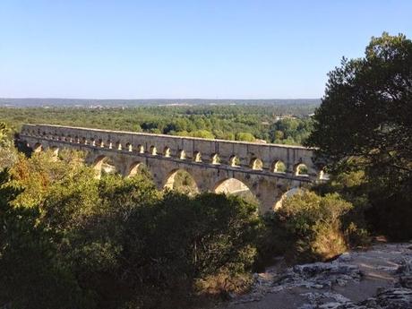 Pont du Gard et souvenirs d'aujourd'hui