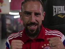 Franck Ribéry monte ring