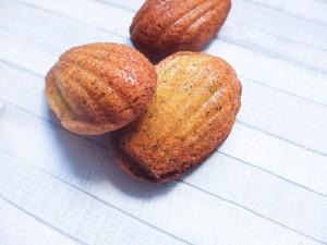 Madeleines citron pavot