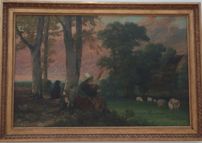Gustave Courbet, la Bergère