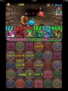 Combos - Puzzle and dragons