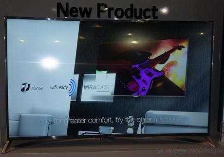 IFA 2014 : Thomson lancera une TV Ultra HD incurvée de 65 pouces début 2015