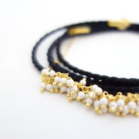 Petite merveille #howlite #gemstones #jewel #mode #fashion #mo14 #accessories #tendance #fashion #adecouvrir #bijoux #gold