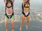 Saut parachute insolite d’un hélicoptère