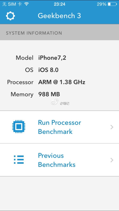 iphone 6 benchmark 2