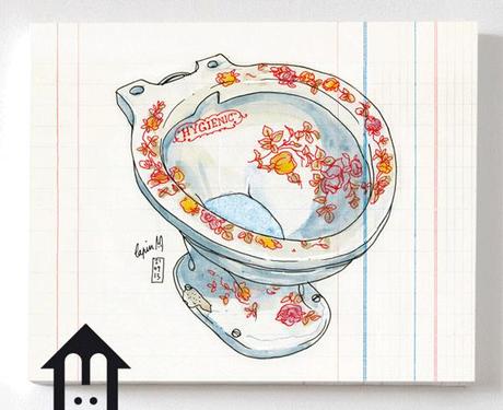 Un lapin dans la maison