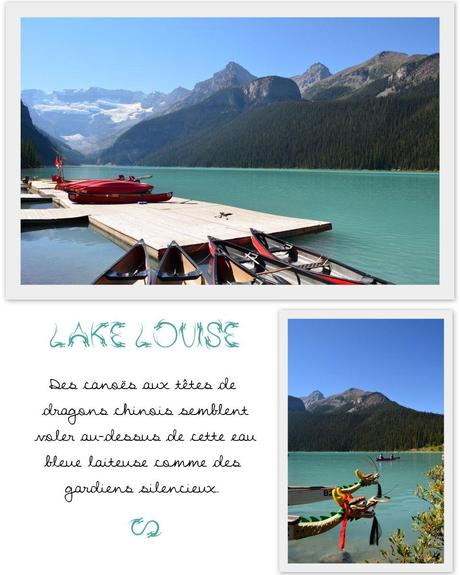 Lake Louise canoe