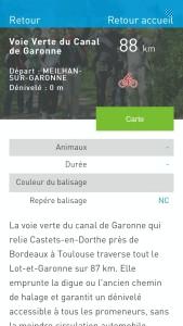 itiAqui - Application mobile Randonnées Aquitaine