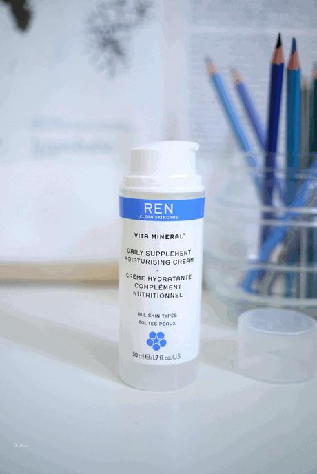 Ren Skincare, crème hydratante Vita Mineral (un top à avoir !)