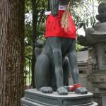 Kitsune du temple d'Inari