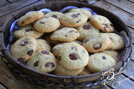 Cookies aux Pépites de Chocolat & Vanille