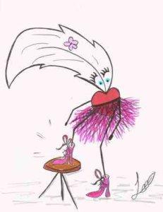 Les Chaussures Lily la Plume