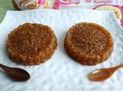 gâteaux diététiques perles konjac caramel psyllium seulement calories(sans oeufs sans beurre)