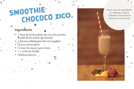 Un peu de ZICO dans votre smoothie? #Santé