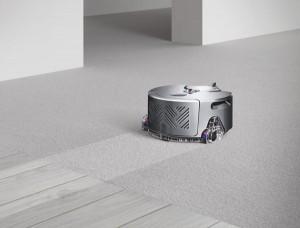 Le robot aspirateur de Dyson sait cartographier la totalité d'une pièce à nettoyer grâce à une caméra 360°, afin d'optimiser sa trajectoire.